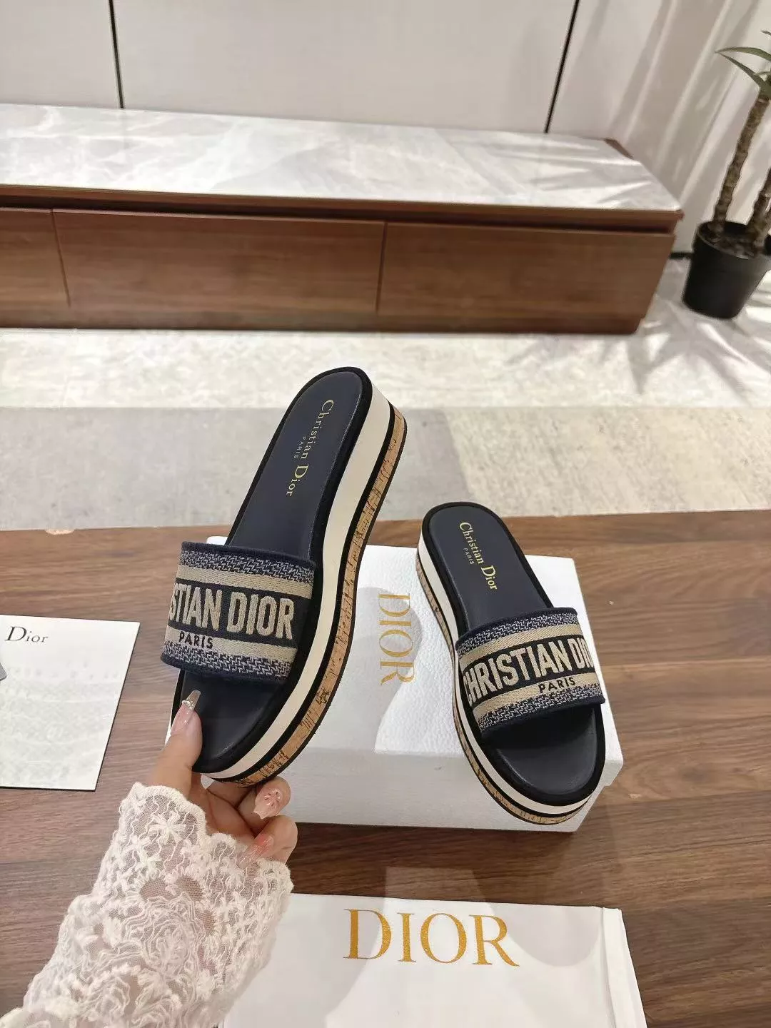 Christian Dior Slippers For Women StreetReady 1954