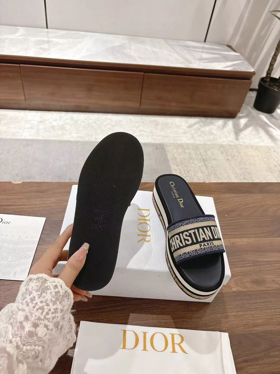 Christian Dior Slippers For Women StreetReady 1954