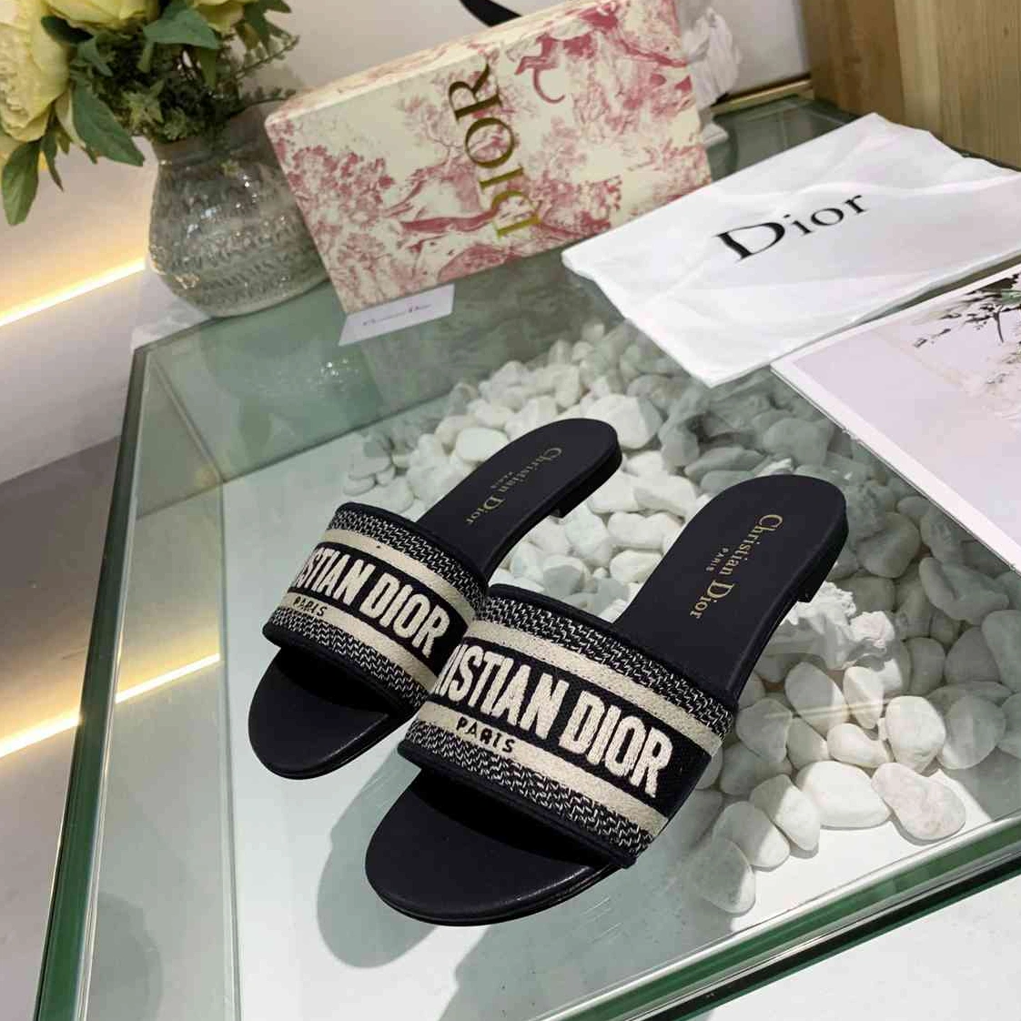 Christian Dior Slippers For Women Stylish 6417