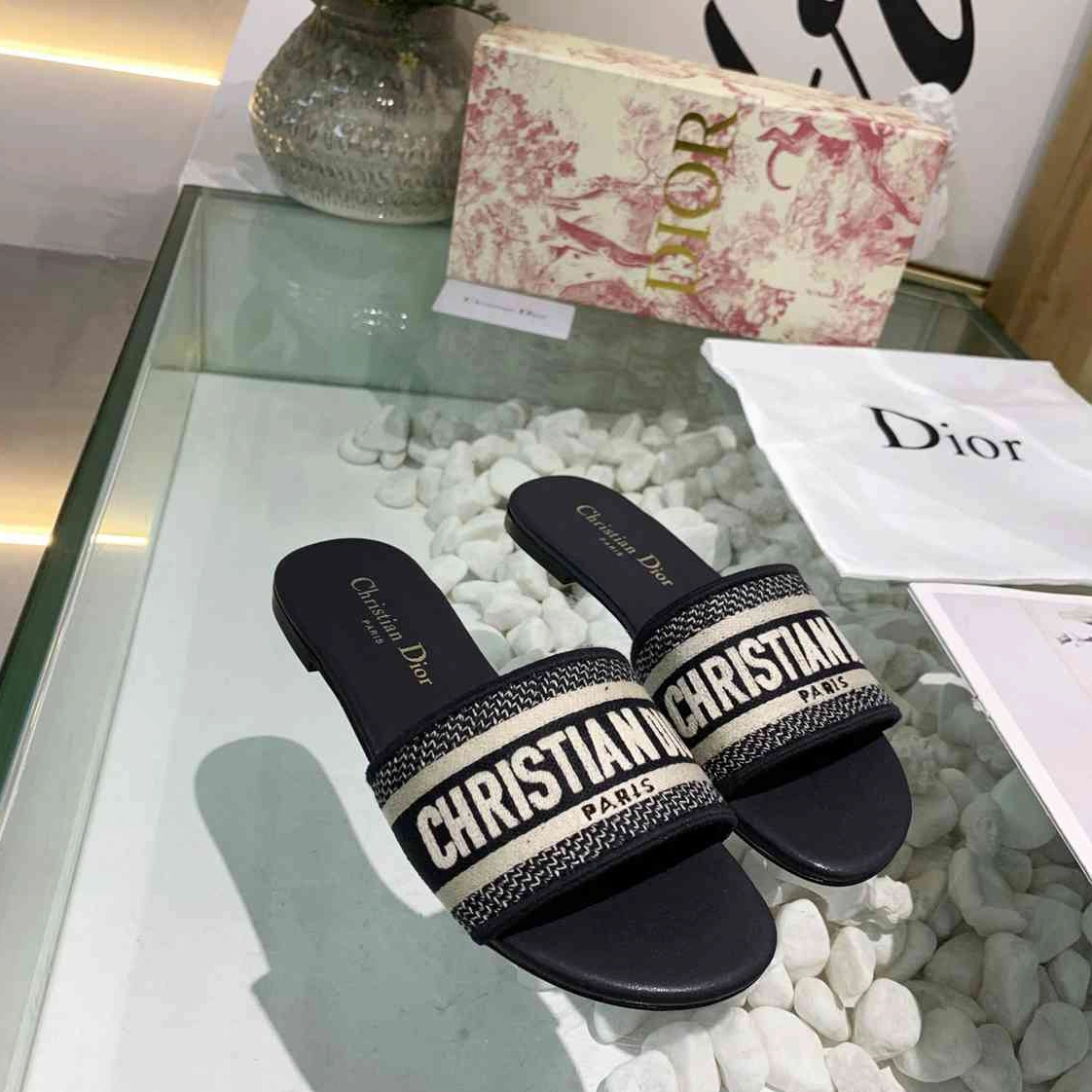 Christian Dior Slippers For Women Stylish 6417