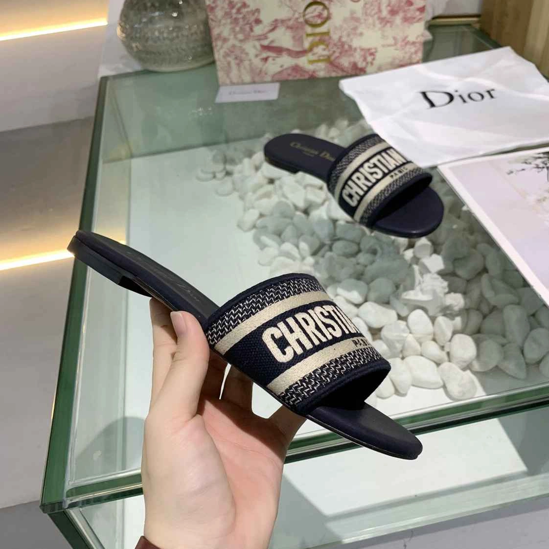 Christian Dior Slippers For Women Stylish 6417