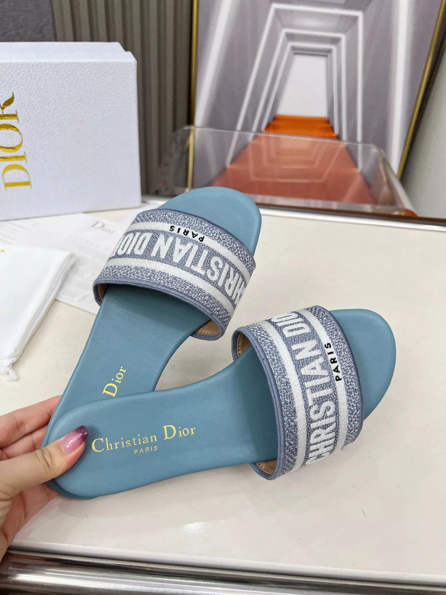 Christian Dior Slippers For Women Trendsetting 6981
