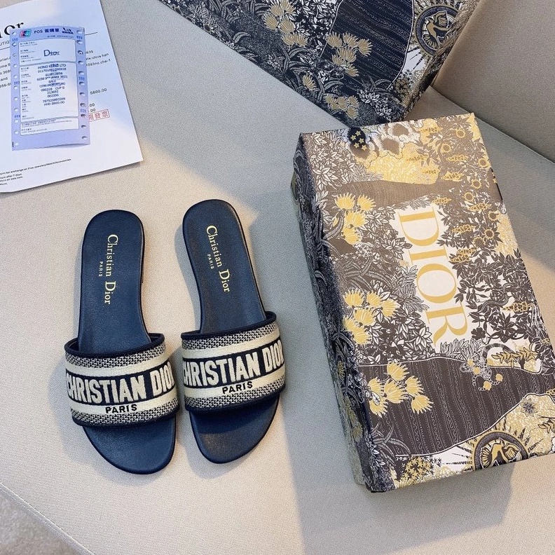 Christian Dior Slippers For Women Unique 2133