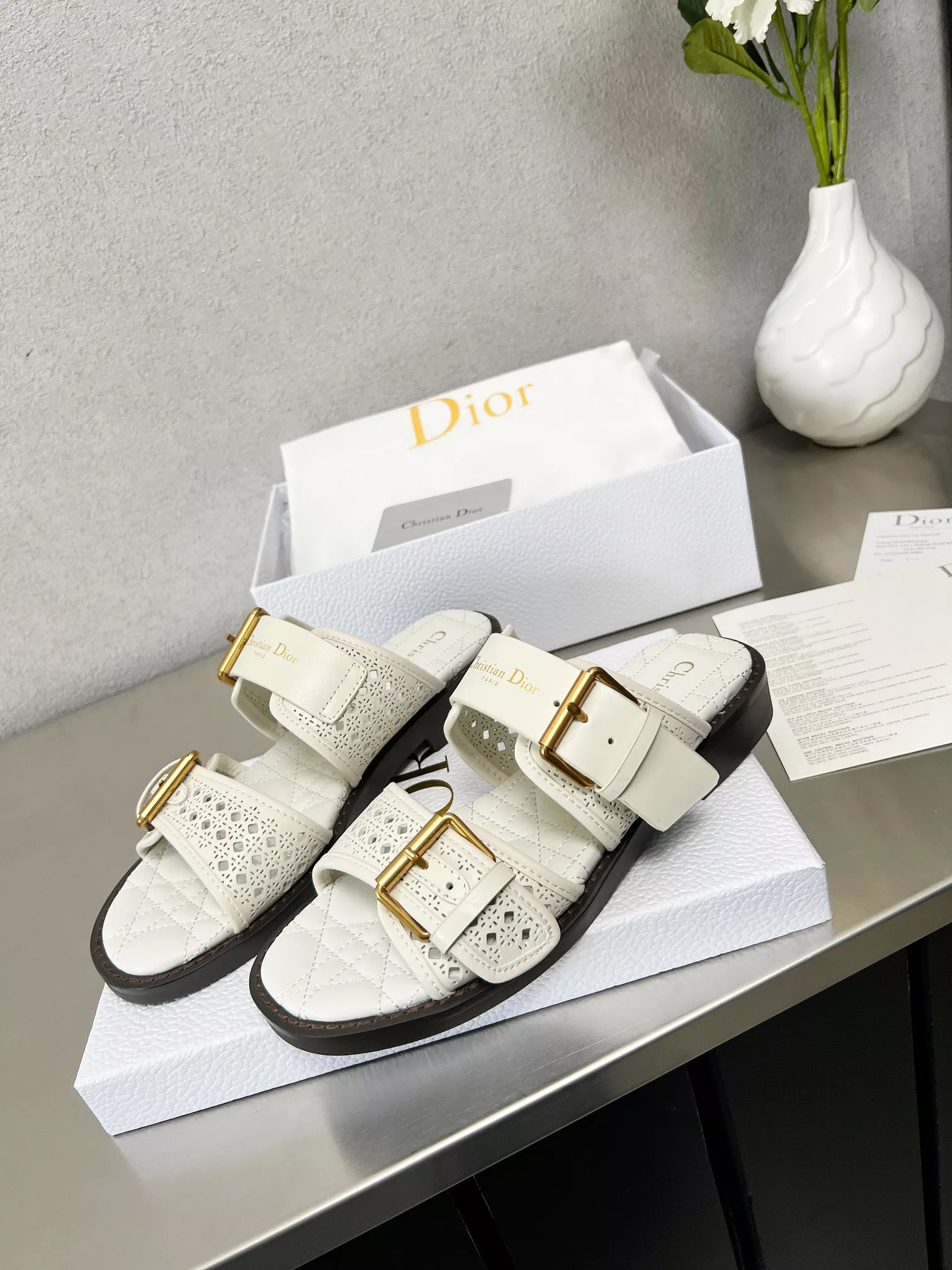 Christian Dior Slippers For Women Unique 7653