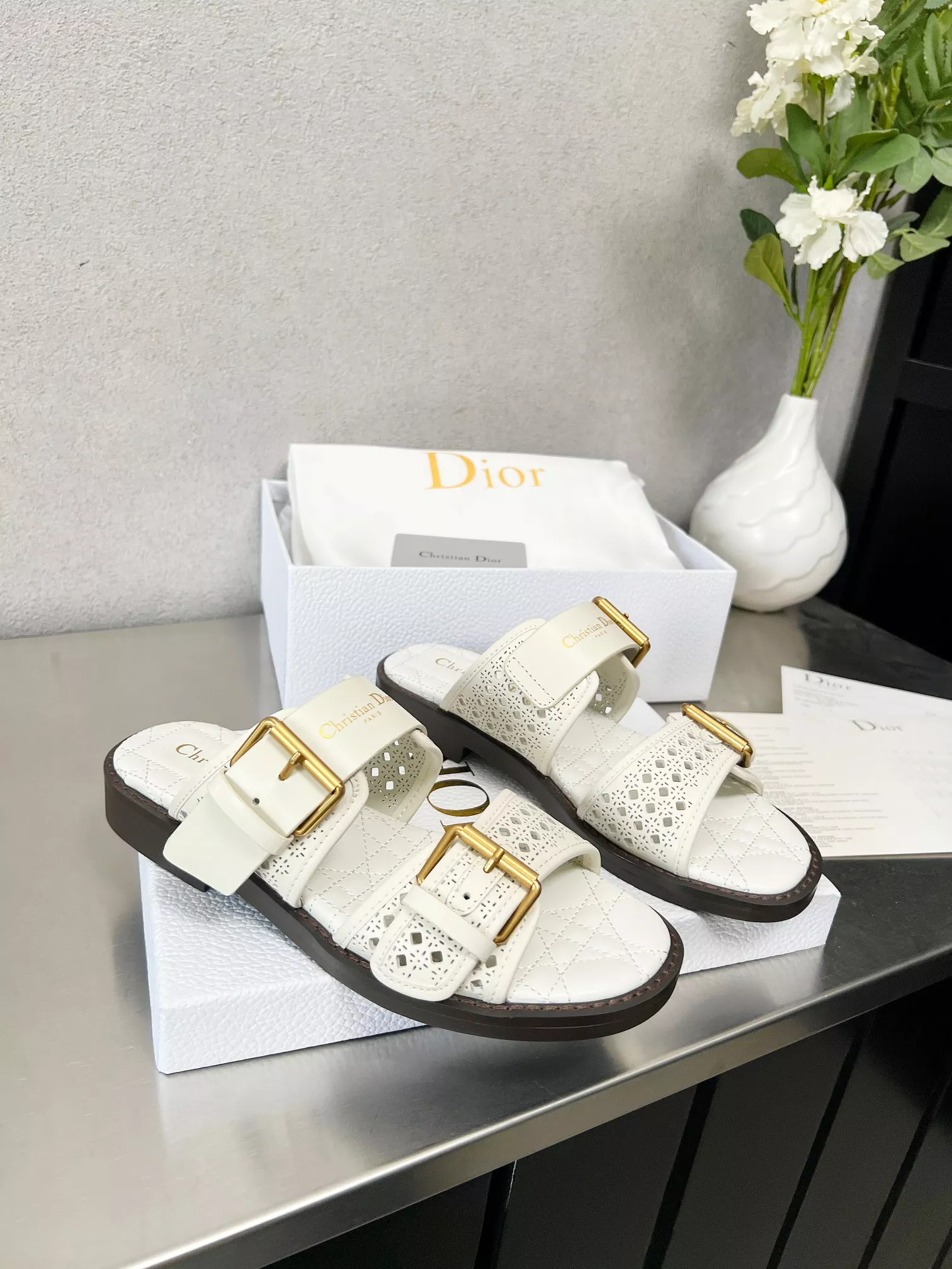 Christian Dior Slippers For Women Unique 7653