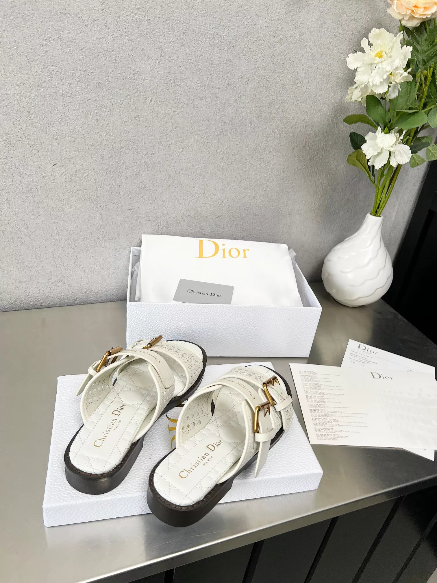 Christian Dior Slippers For Women Unique 7653