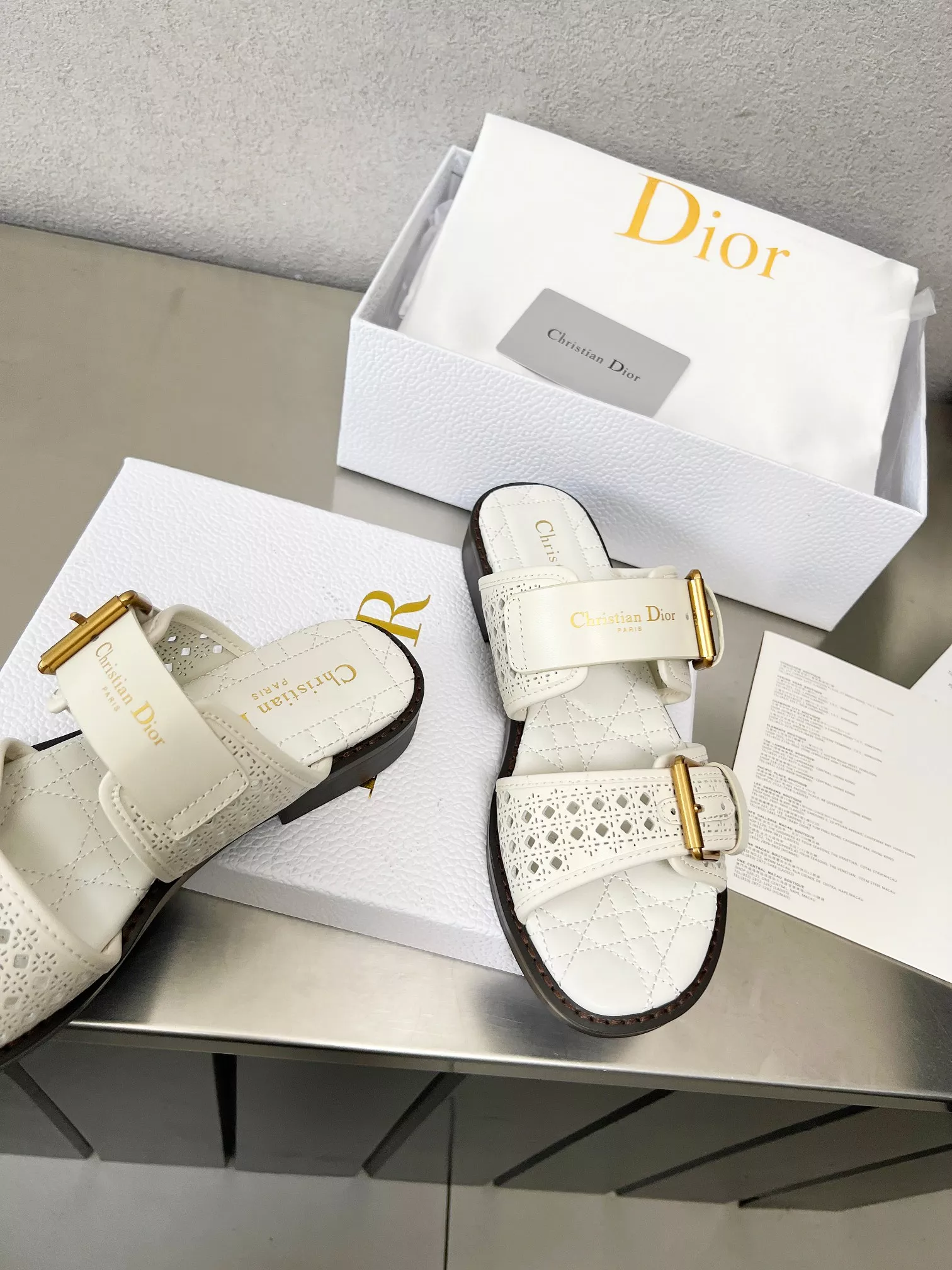 Christian Dior Slippers For Women Unique 7653