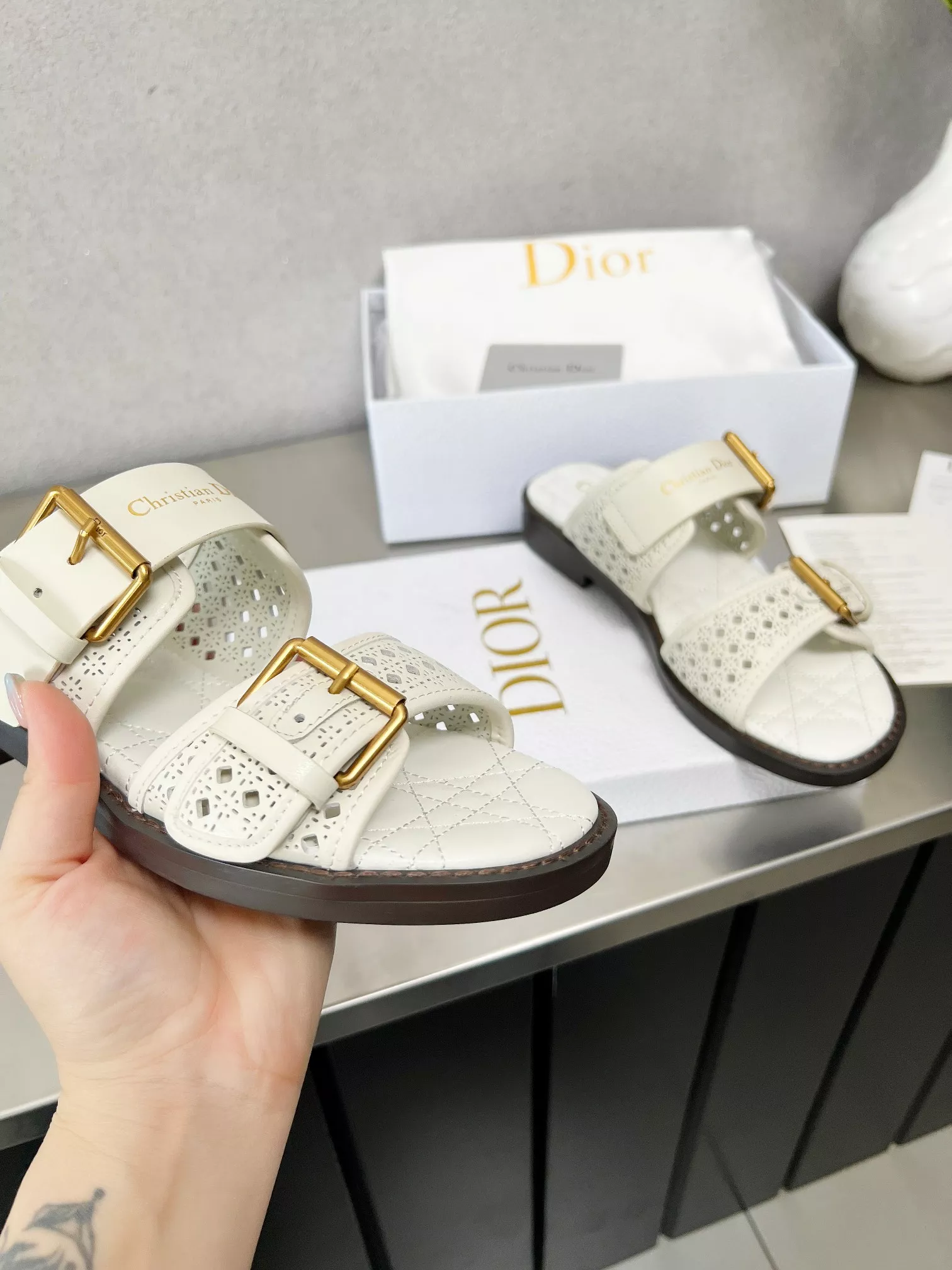 Christian Dior Slippers For Women Unique 7653