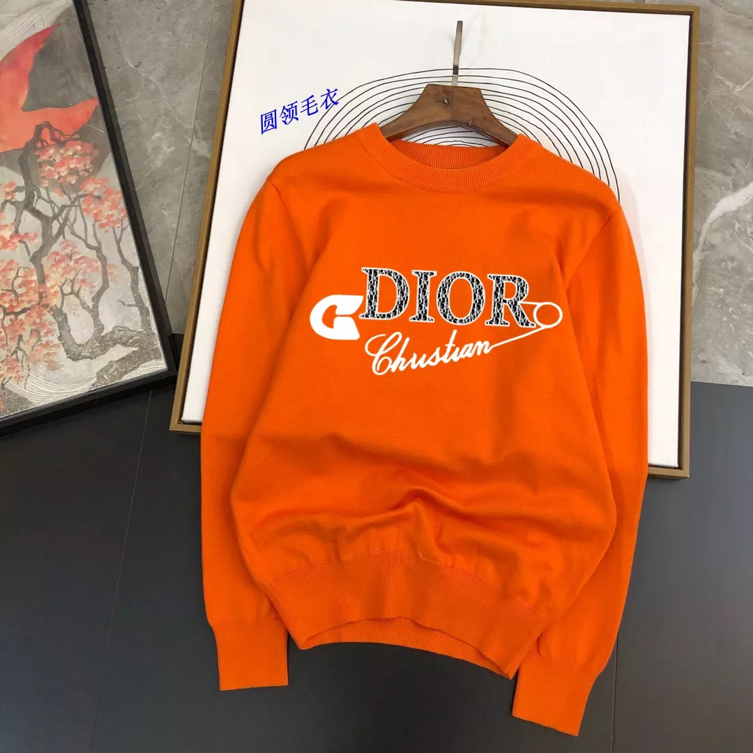 Christian Dior Sweaters Long Sleeved For Men Popular 8052