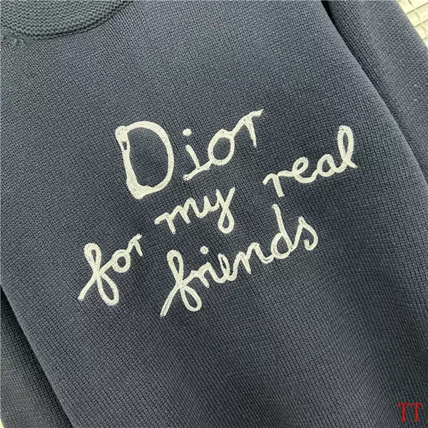 Christian Dior Sweaters Long Sleeved For Unisex Lightweight 5011