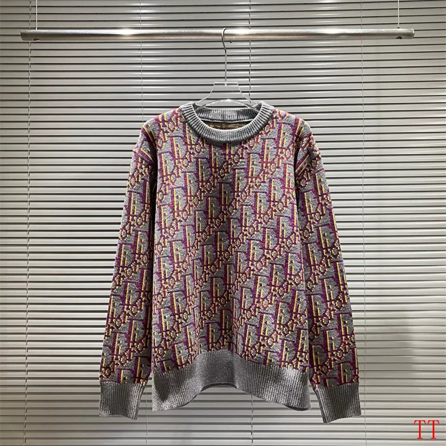 Christian Dior Sweaters Long Sleeved For Unisex Trendsetting 9463