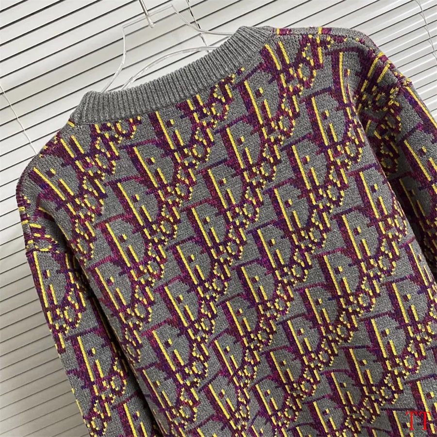 Christian Dior Sweaters Long Sleeved For Unisex Trendsetting 9463