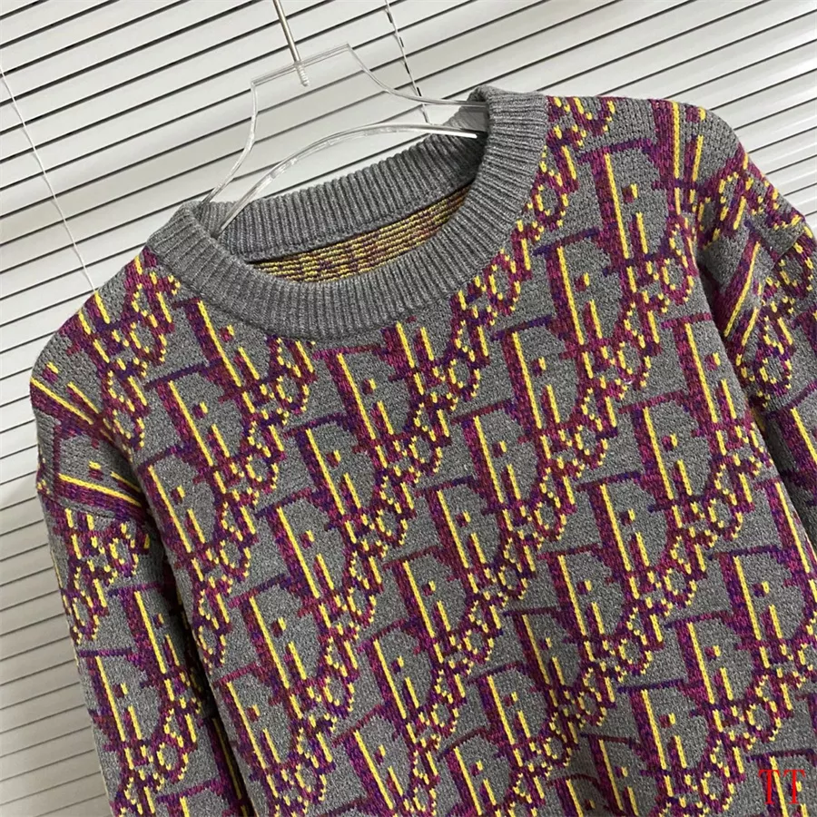 Christian Dior Sweaters Long Sleeved For Unisex Trendsetting 9463