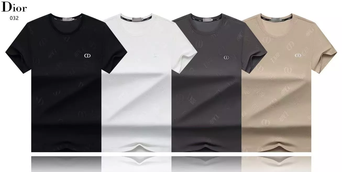 Christian Dior T-Shirts Short Sleeved For Men BestValue 1858