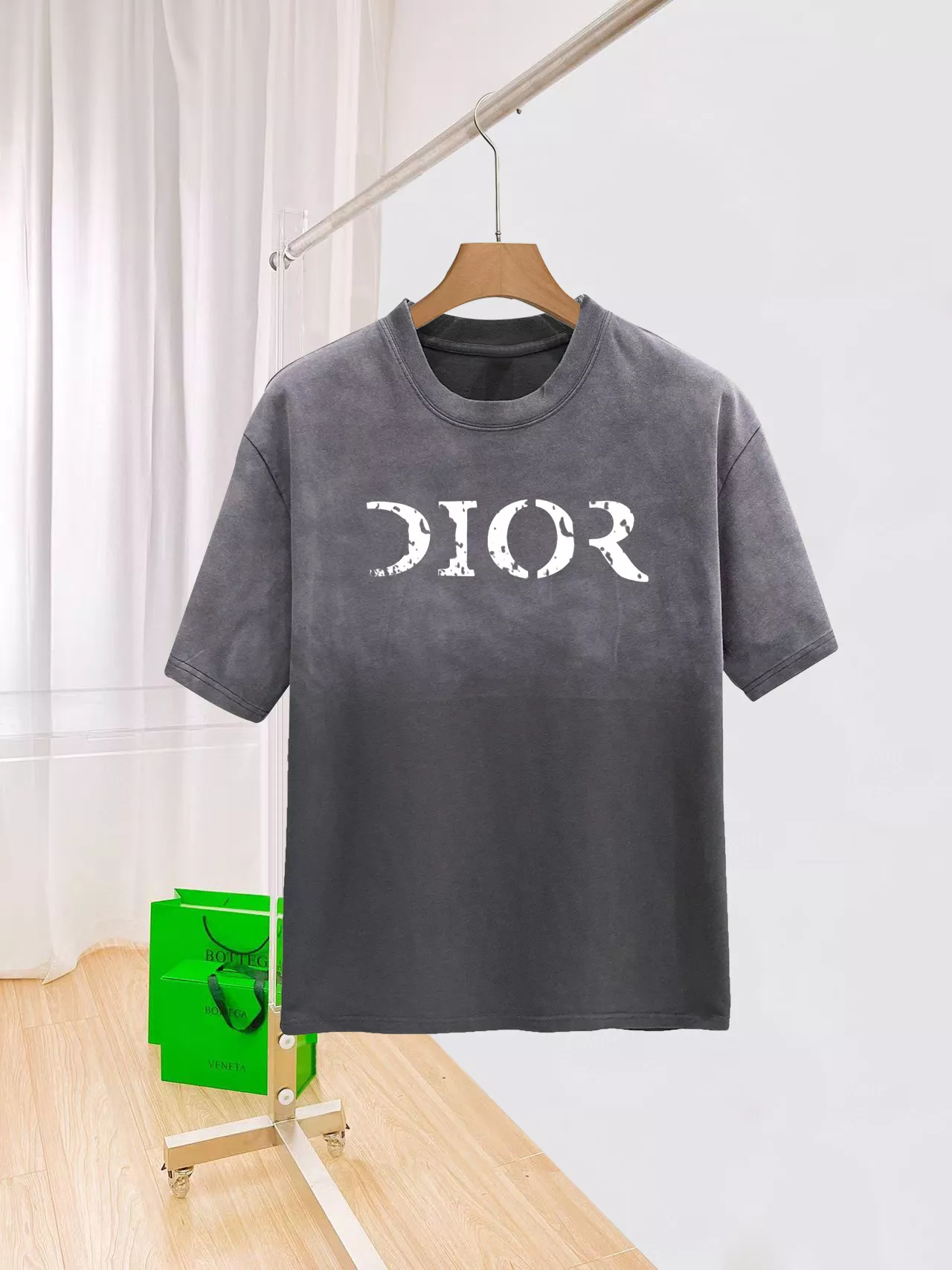 Christian Dior T-Shirts Short Sleeved For Men Breathable 9549