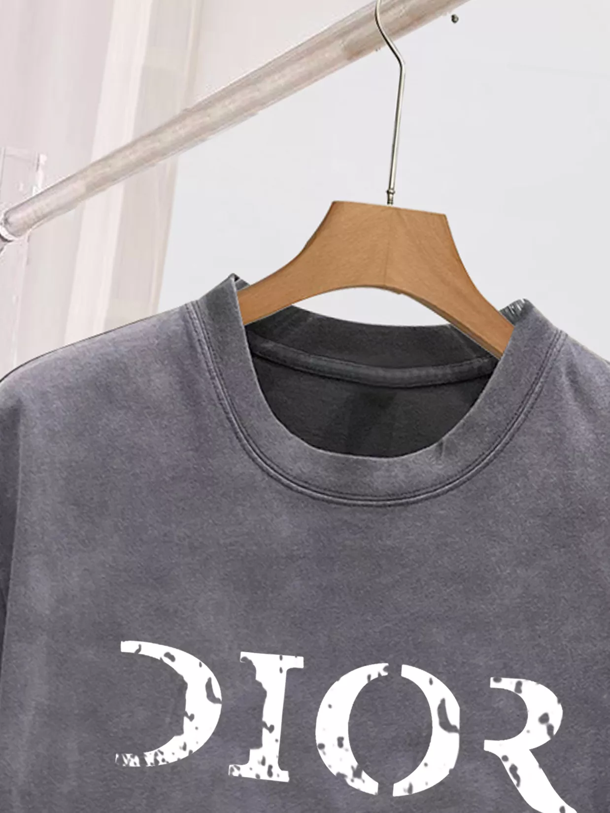 Christian Dior T-Shirts Short Sleeved For Men Breathable 9549