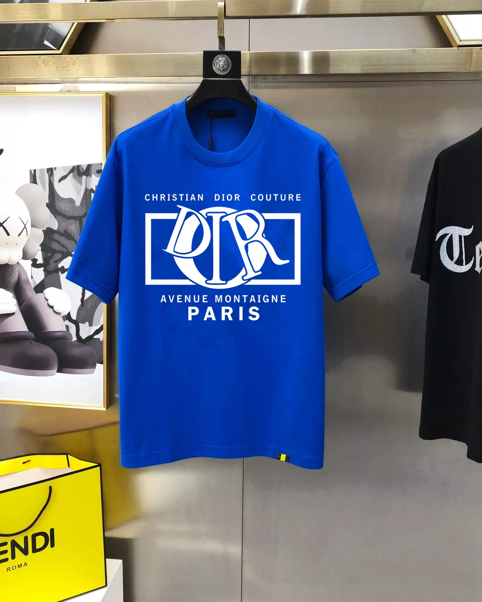 Christian Dior T-Shirts Short Sleeved For Men Compact 6851