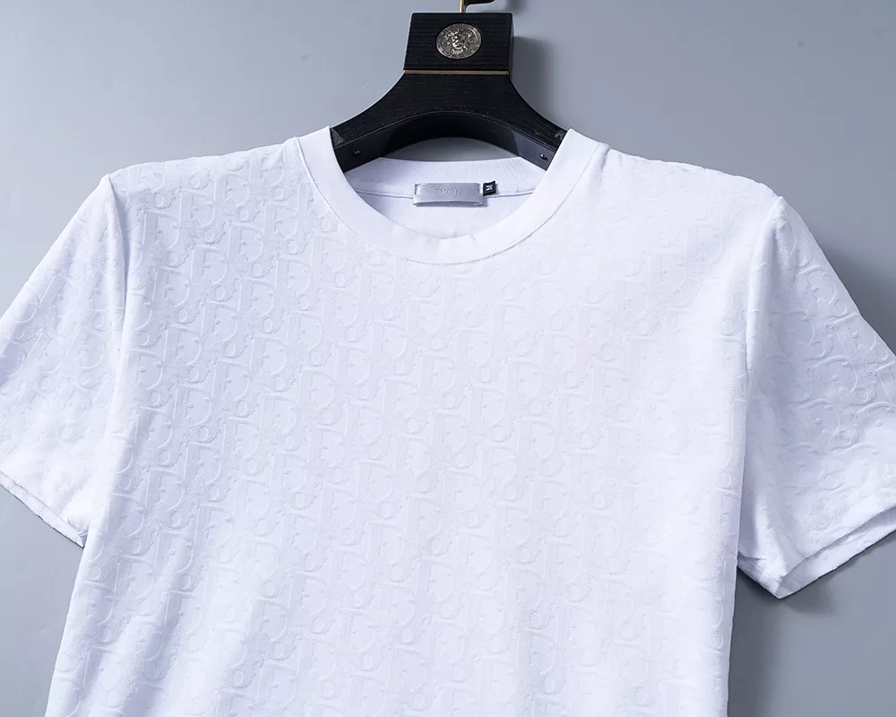 Christian Dior T-Shirts Short Sleeved For Men Cozy 2416