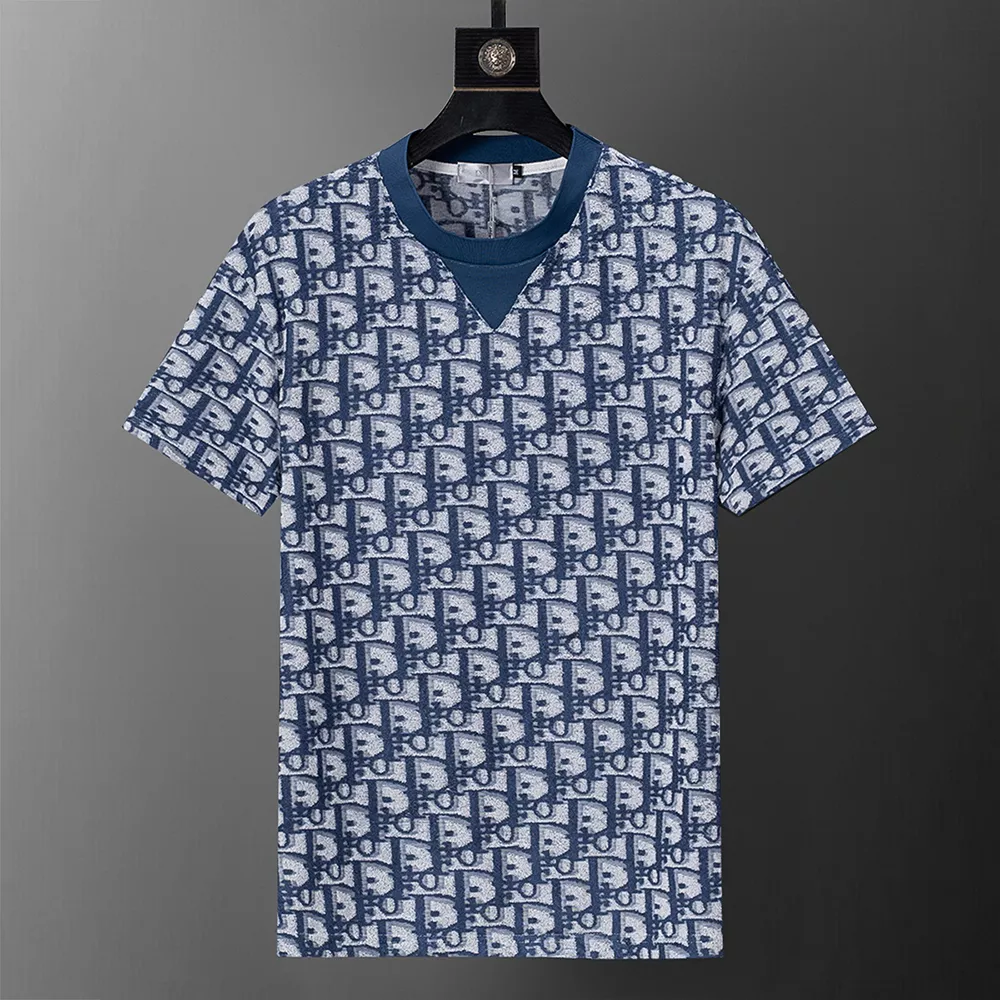 Christian Dior T-Shirts Short Sleeved For Men Cozy 6645