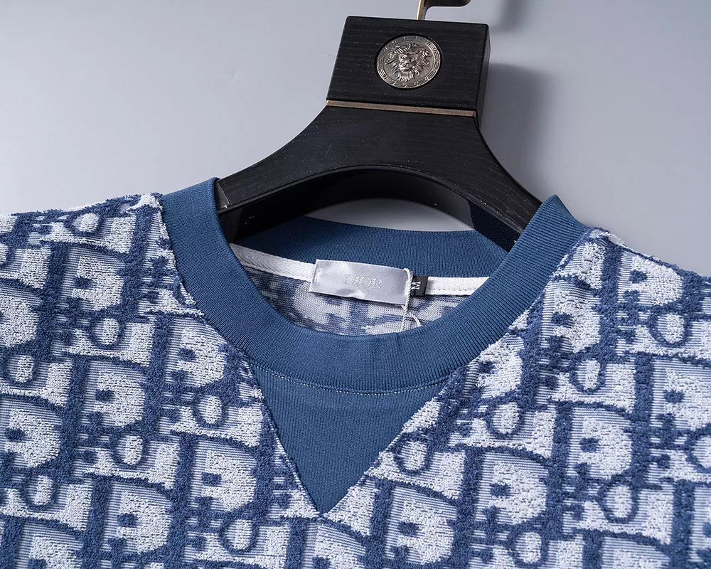 Christian Dior T-Shirts Short Sleeved For Men Cozy 6645
