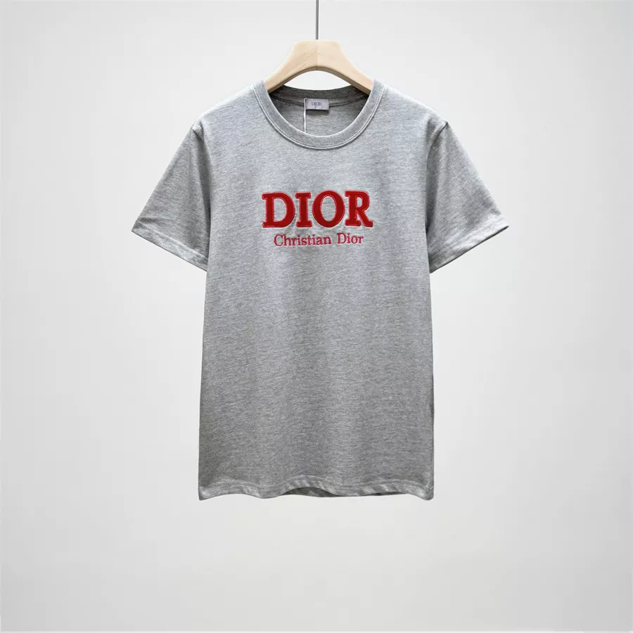 Christian Dior T-Shirts Short Sleeved For Men Durable 5362
