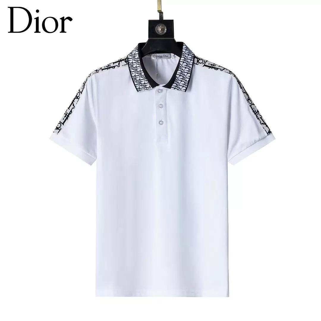 Christian Dior T-Shirts Short Sleeved For Men EasyMatch 3688