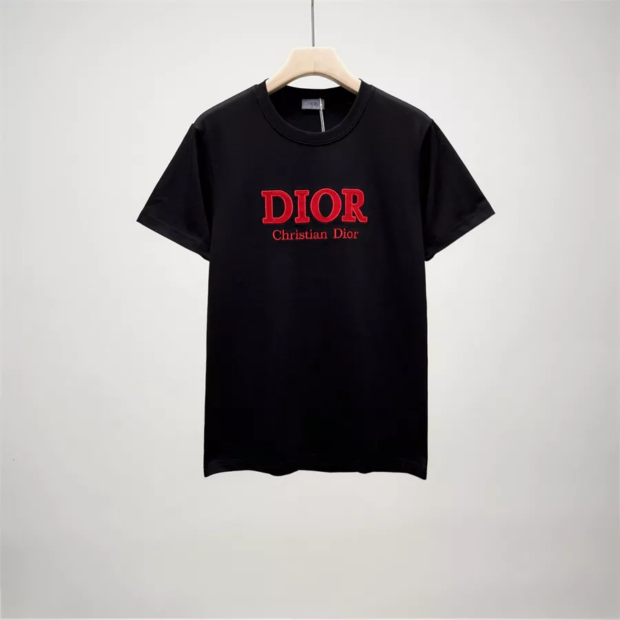 Christian Dior T-Shirts Short Sleeved For Men Modern 6661