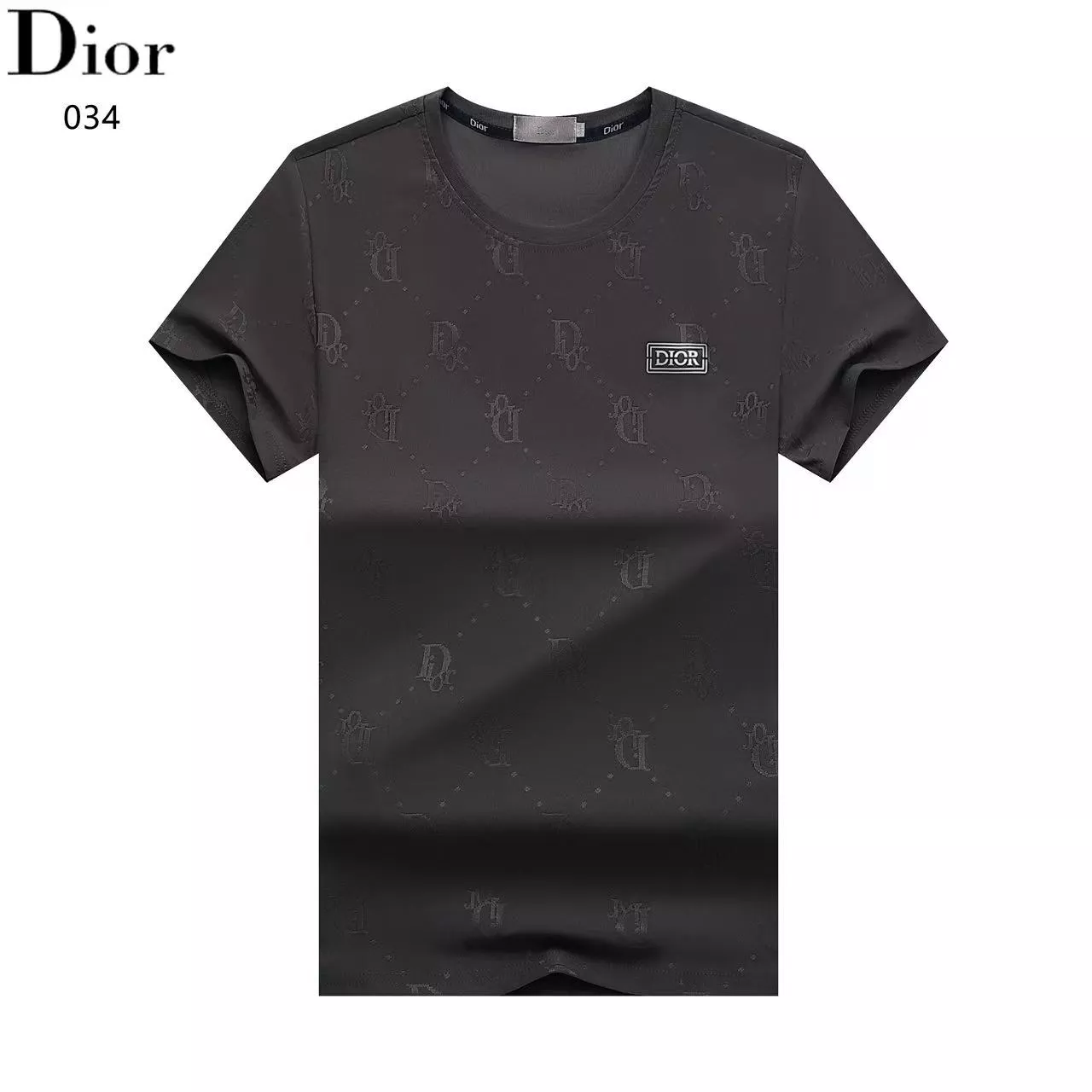 Christian Dior T-Shirts Short Sleeved For Men Practical 4684