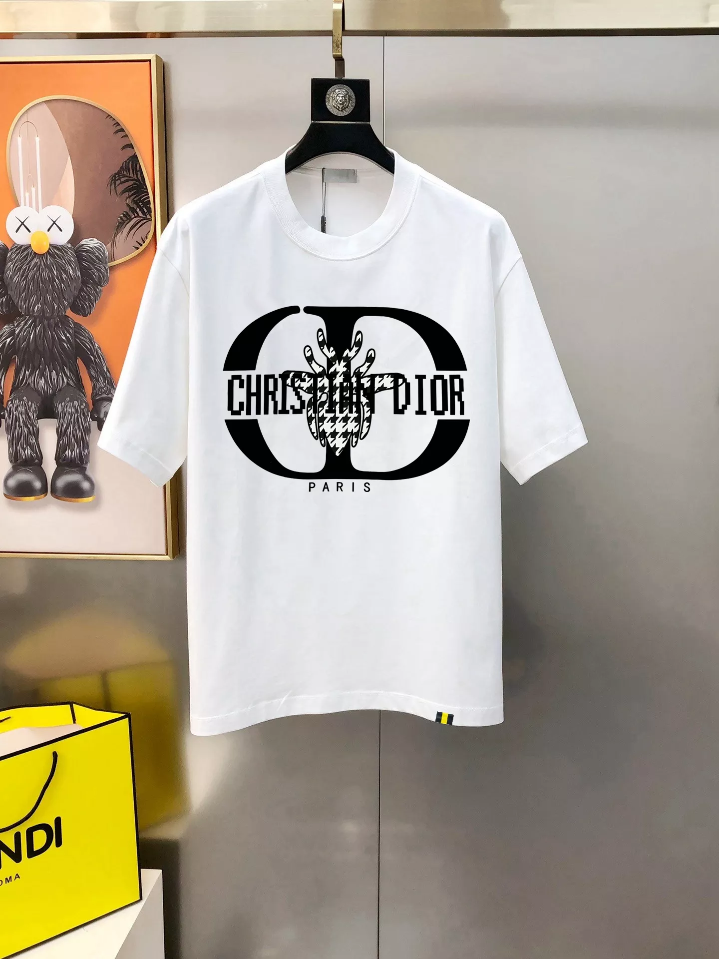 Christian Dior T-Shirts Short Sleeved For Men Refined 1351