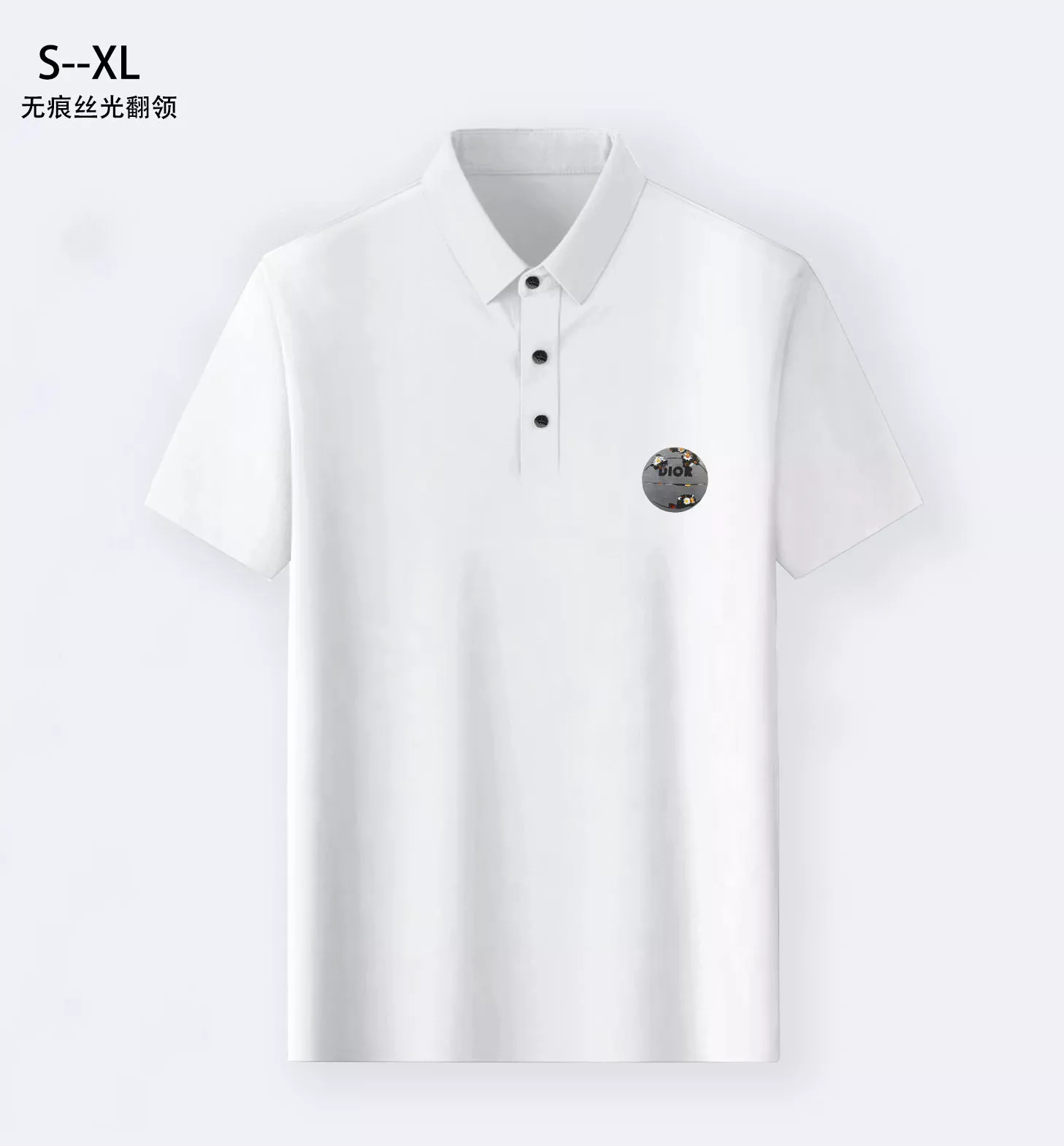 Christian Dior T-Shirts Short Sleeved For Men Refined 8518