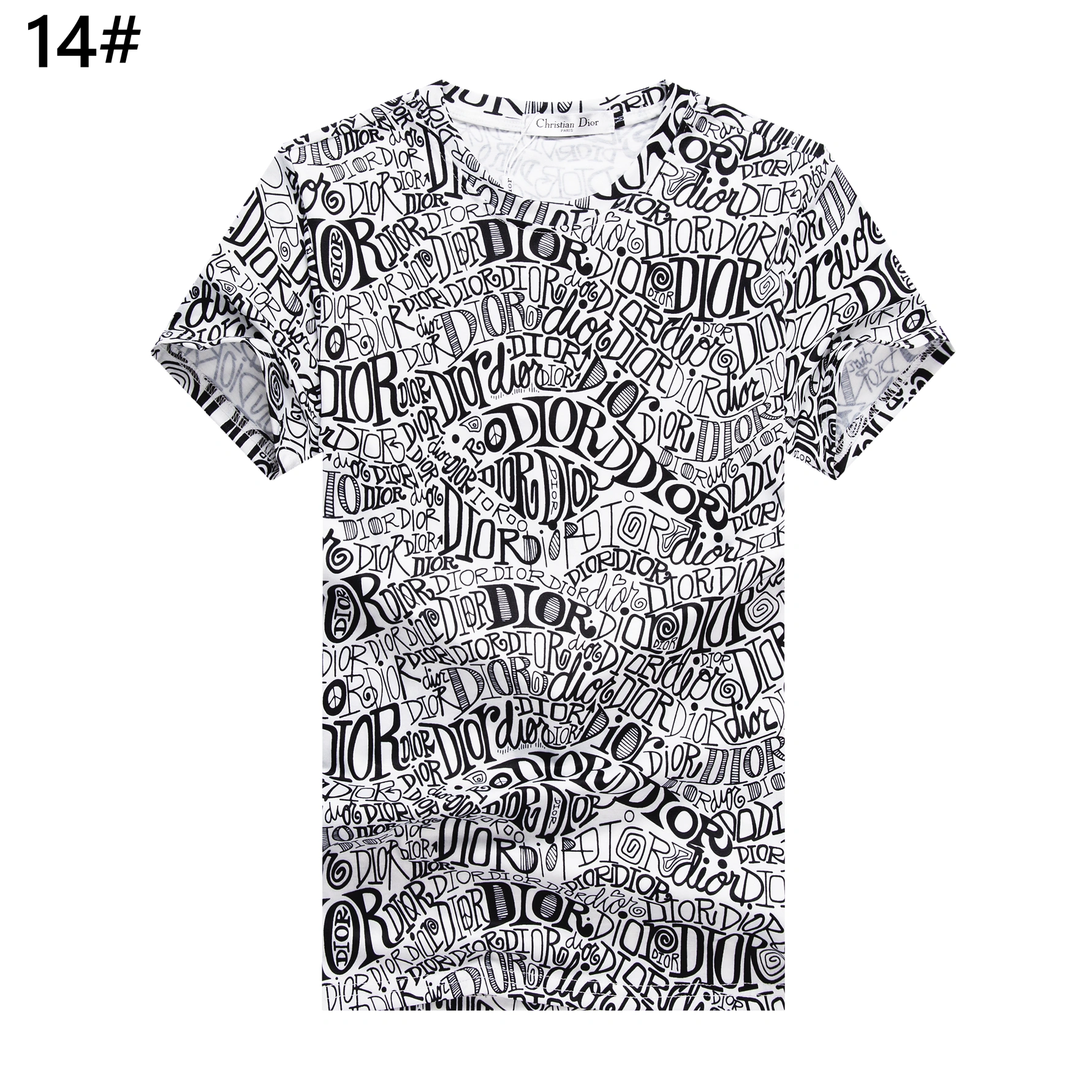 Christian Dior T-Shirts Short Sleeved For Men Unique 4664