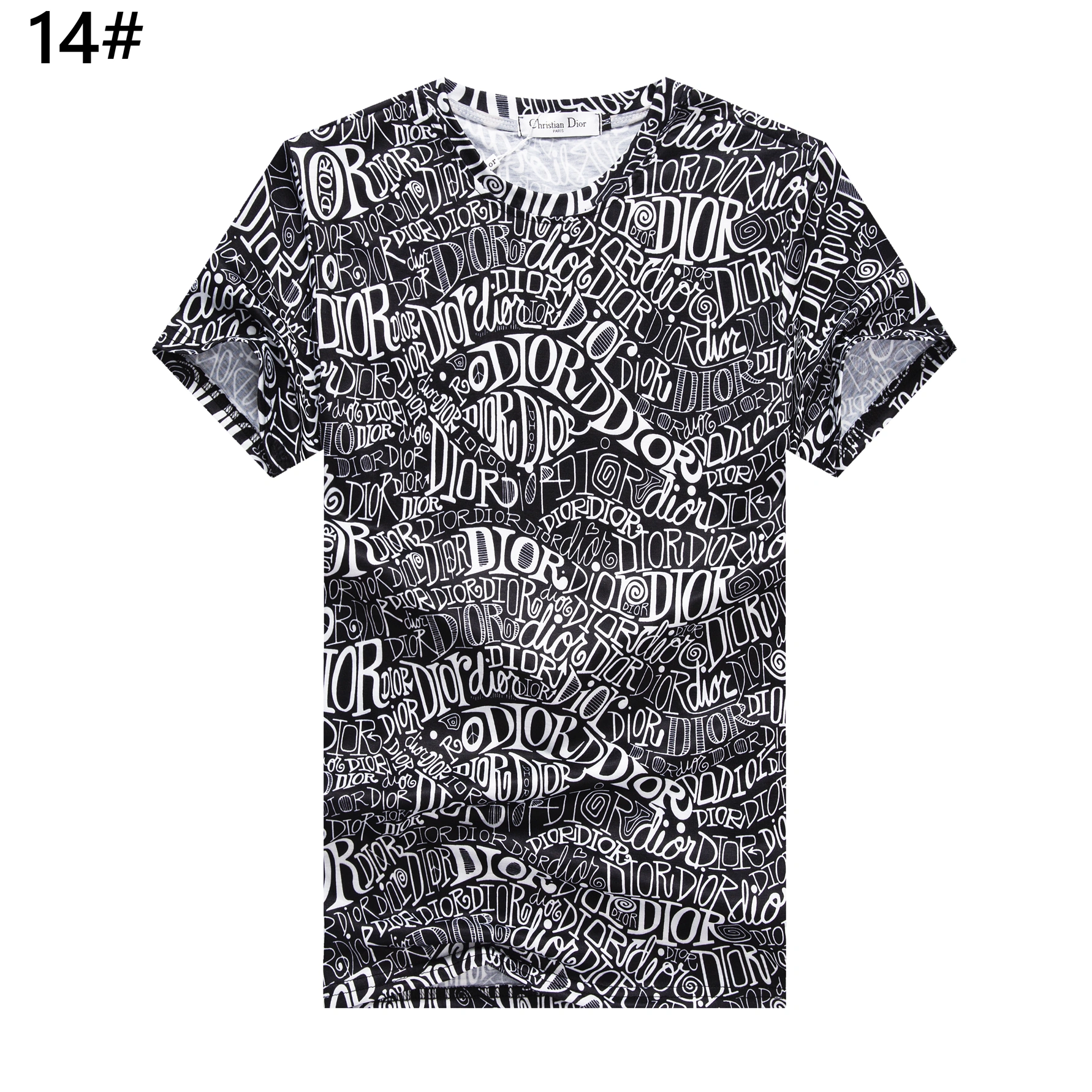 Christian Dior T-Shirts Short Sleeved For Men Versatile 6492