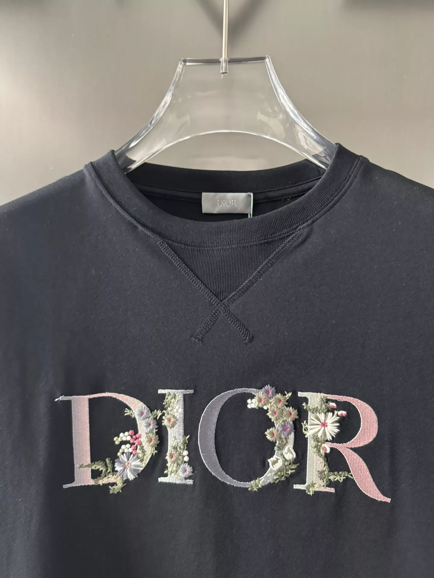 Christian Dior T-Shirts Short Sleeved For Unisex AllSeason 7158