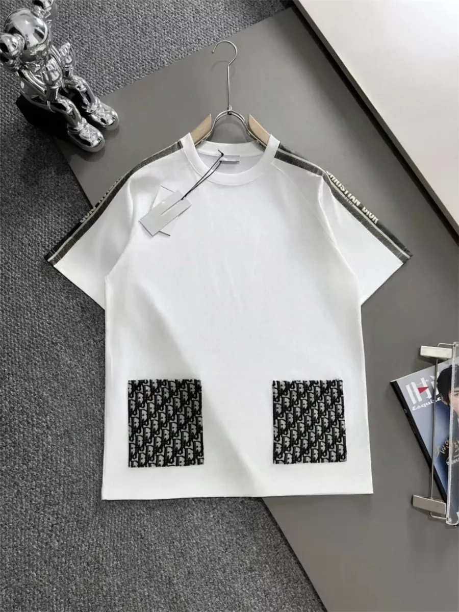 Christian Dior T-Shirts Short Sleeved For Unisex BestValue 4239