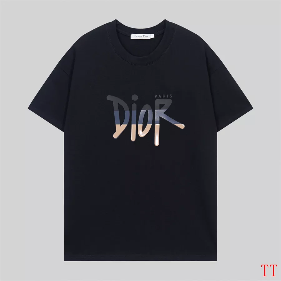 Christian Dior T-Shirts Short Sleeved For Unisex Bold 4907
