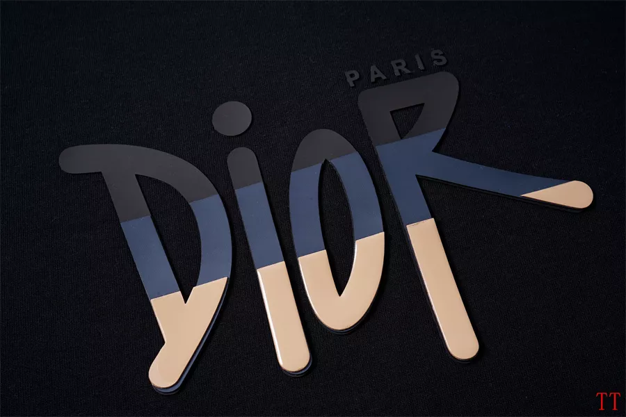 Christian Dior T-Shirts Short Sleeved For Unisex Bold 4907