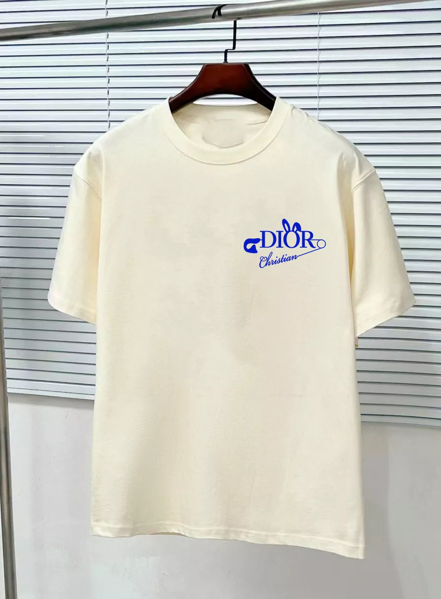 Christian Dior T-Shirts Short Sleeved For Unisex Comfortable 1631