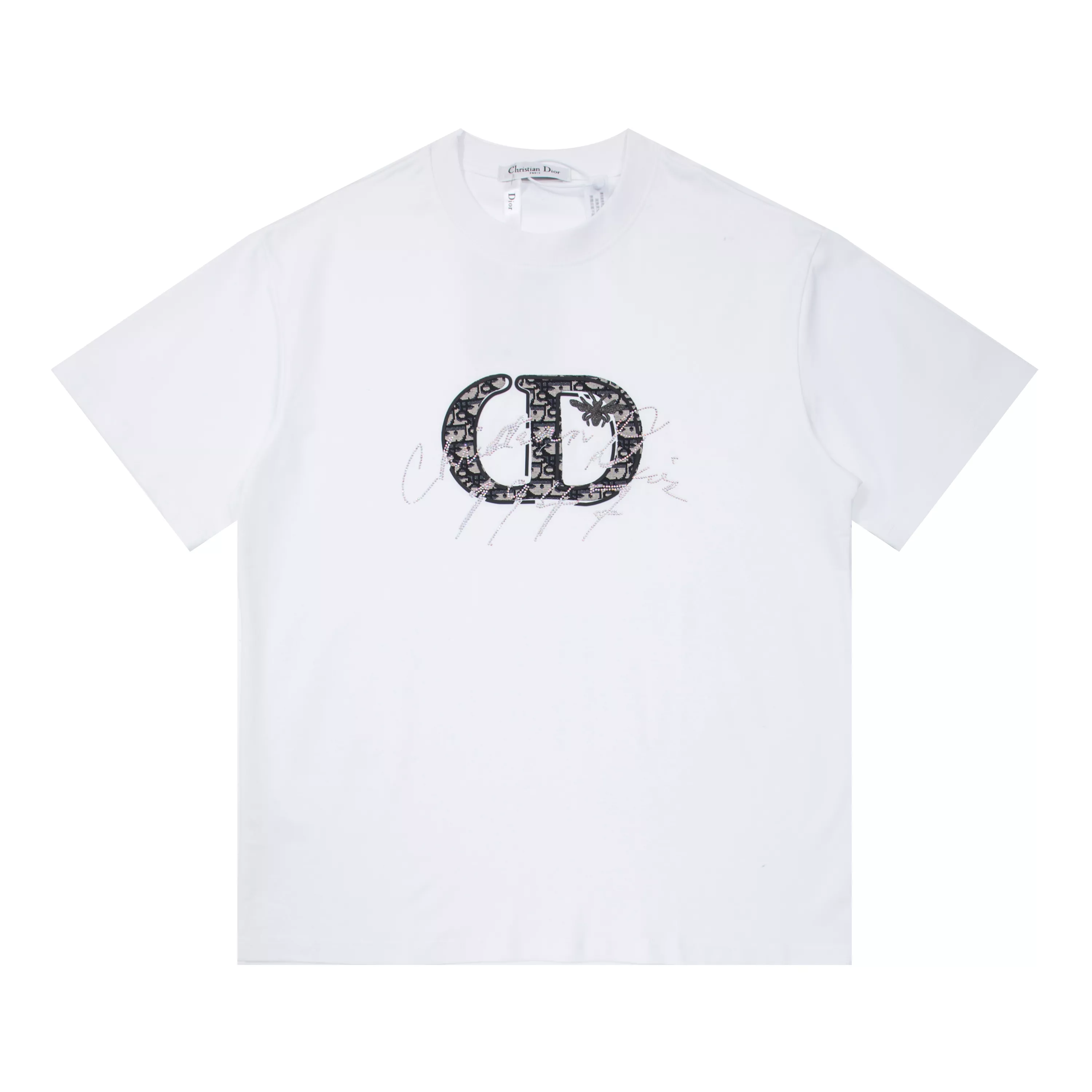 Christian Dior T-Shirts Short Sleeved For Unisex Compact 9245