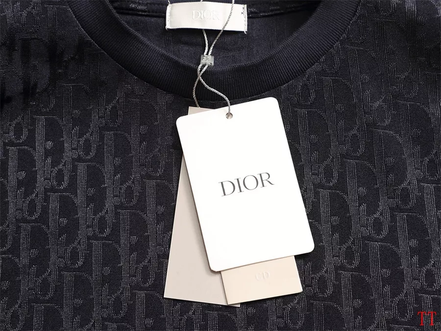 Christian Dior T-Shirts Short Sleeved For Unisex Compact 944