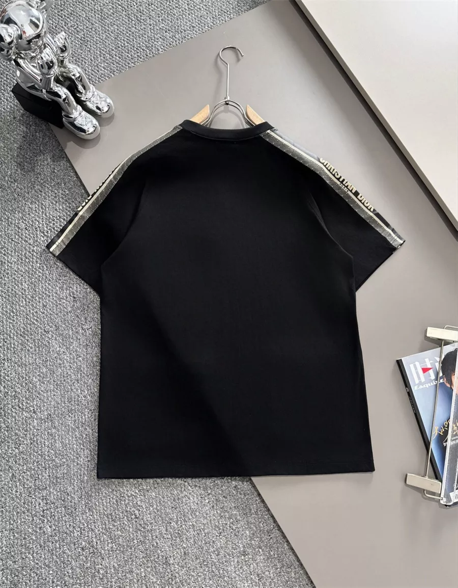 Christian Dior T-Shirts Short Sleeved For Unisex Cozy 6653