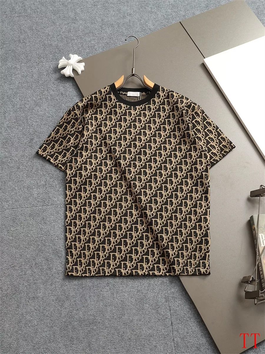 Christian Dior T-Shirts Short Sleeved For Unisex DailyWear 8726