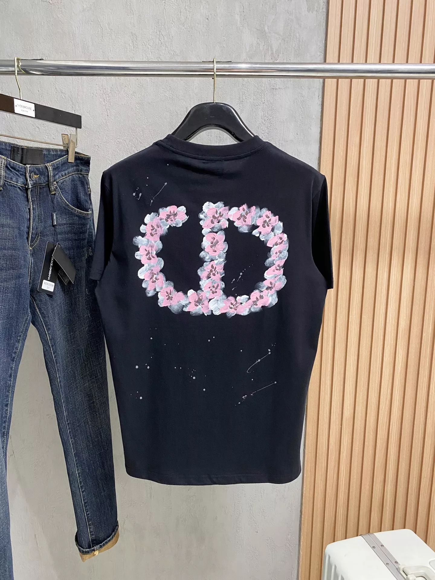 Christian Dior T-Shirts Short Sleeved For Unisex DailyWear 9108