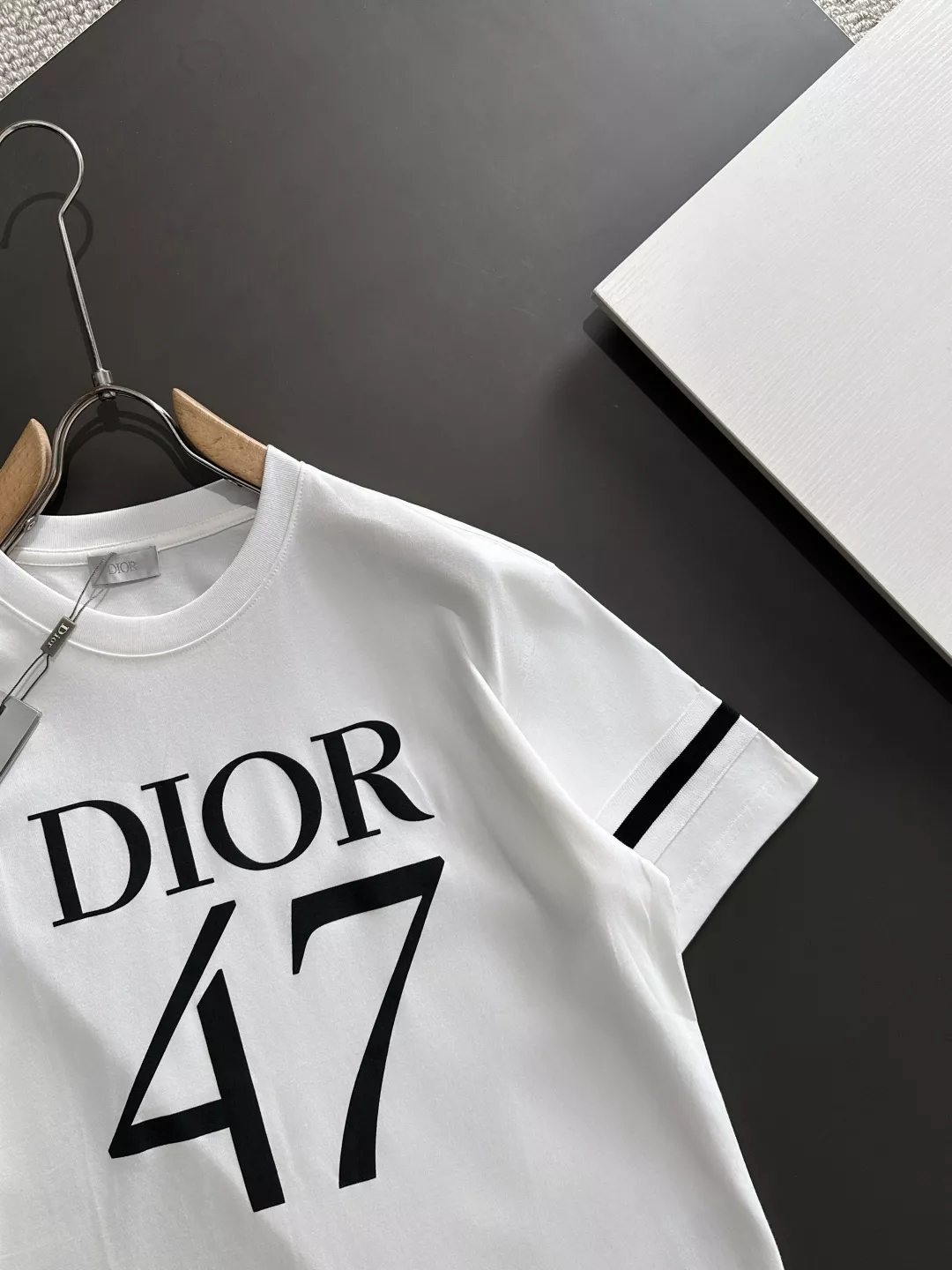 Christian Dior T-Shirts Short Sleeved For Unisex Fashionable 2512