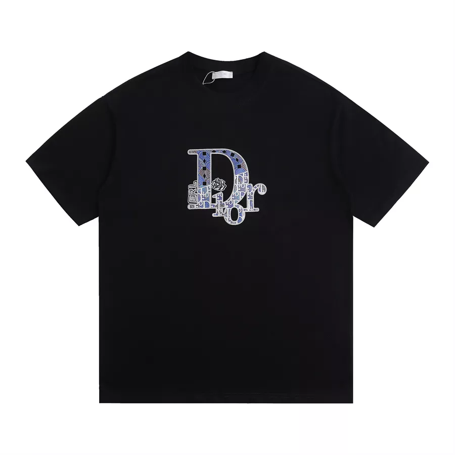 Christian Dior T-Shirts Short Sleeved For Unisex Fashionable 6306