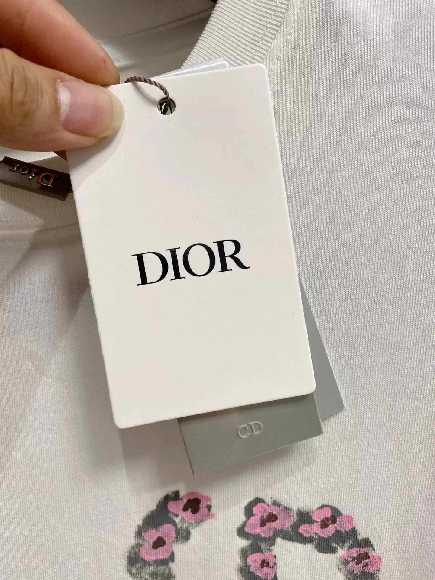 Christian Dior T-Shirts Short Sleeved For Unisex NewStyle 1423