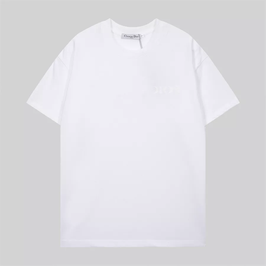 Christian Dior T-Shirts Short Sleeved For Unisex Soft 6613