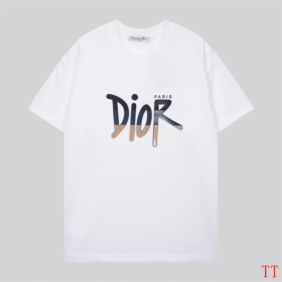 Christian Dior T-Shirts Short Sleeved For Unisex StreetReady 1110