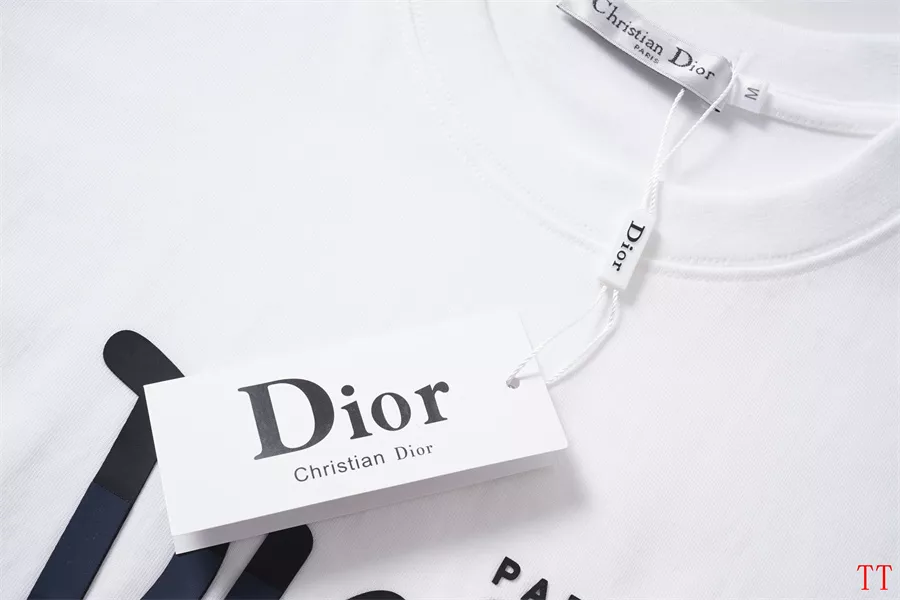 Christian Dior T-Shirts Short Sleeved For Unisex StreetReady 1110