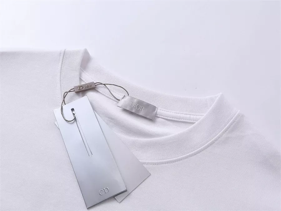 Christian Dior T-Shirts Short Sleeved For Unisex Stylish 7712