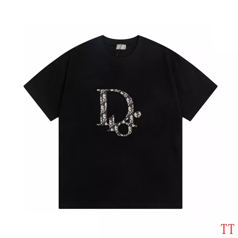 Christian Dior T-Shirts Short Sleeved For Unisex Timeless 8587